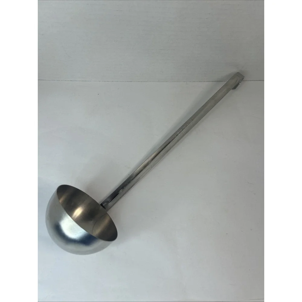 Vintage Vollrath  Soup Water Ladle Kitchen Utensil 6 oz., Stainless Steel 58460